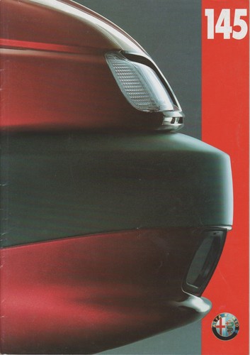 Brochure alfa romeo 145 1995 - 145,