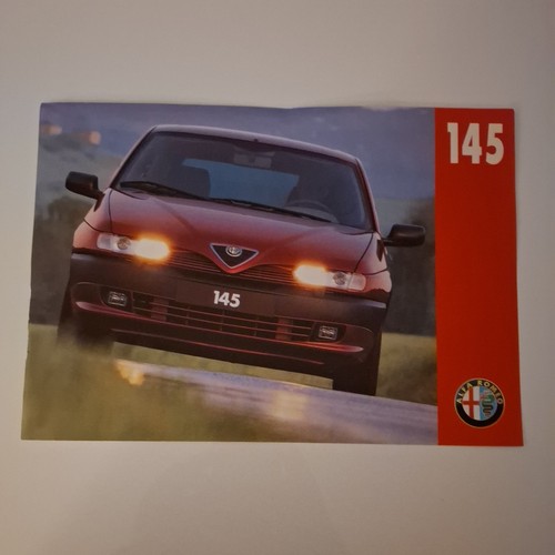 Brochure alfaromeo 145 - brochure,