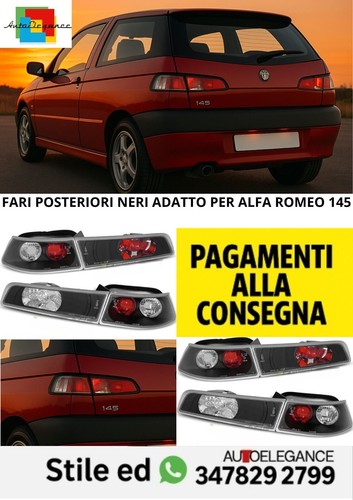 Fari posteriori neri - posteriori,